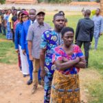 Innocent Kagbara tout souriant vote à l’EPP Vakpossito